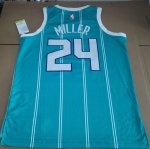 Maillot de Basket #24 Miller Hornets Bleu